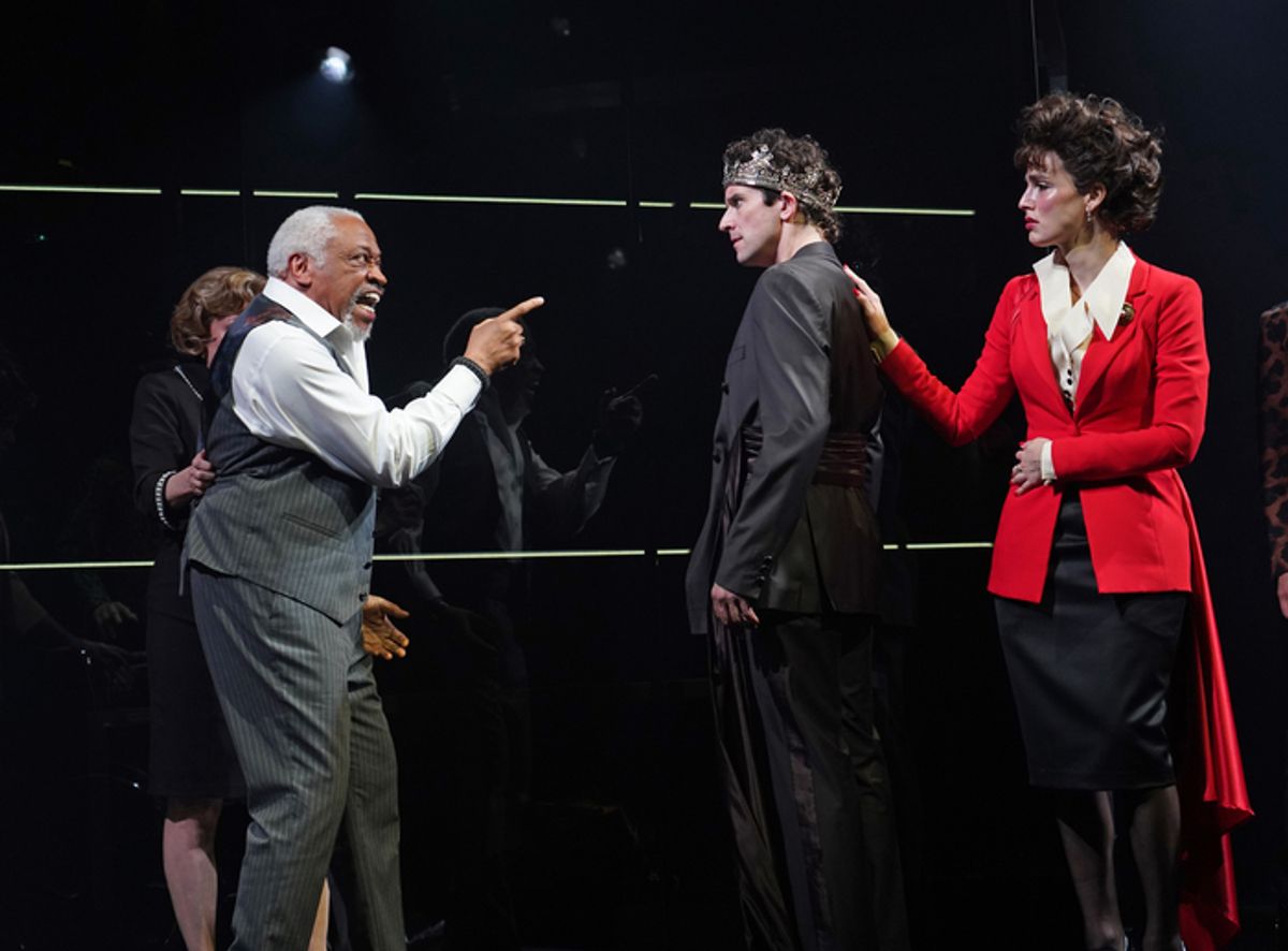 Kathryn Meisle, Ron Canada, Michael Urie, and Lux Pascal  at 