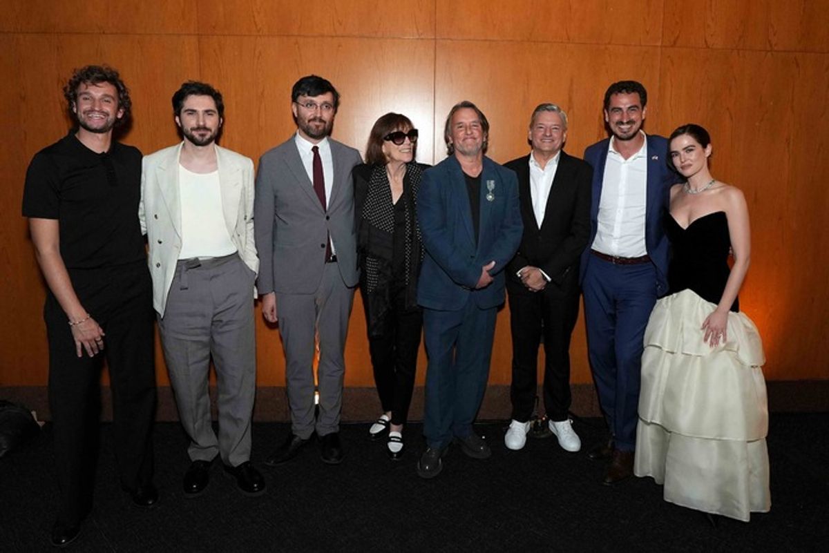 Aubry Dullin, Guillaume Marbeck, Gaetan Bruel, Michèle Pétin, Richard Linklater, Ted Sarandos, Co-CEO, Netflix, Adrien Frier and Zoey Deutch  at 
