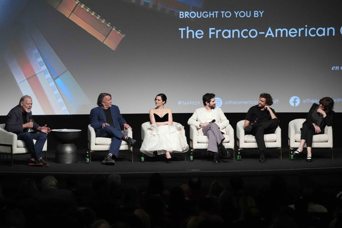 Taylor Hackford, Richard Linklater, Zoey Deutch, Guillaume Marbeck, Aubry Dullin and Michèle Pétin  at 