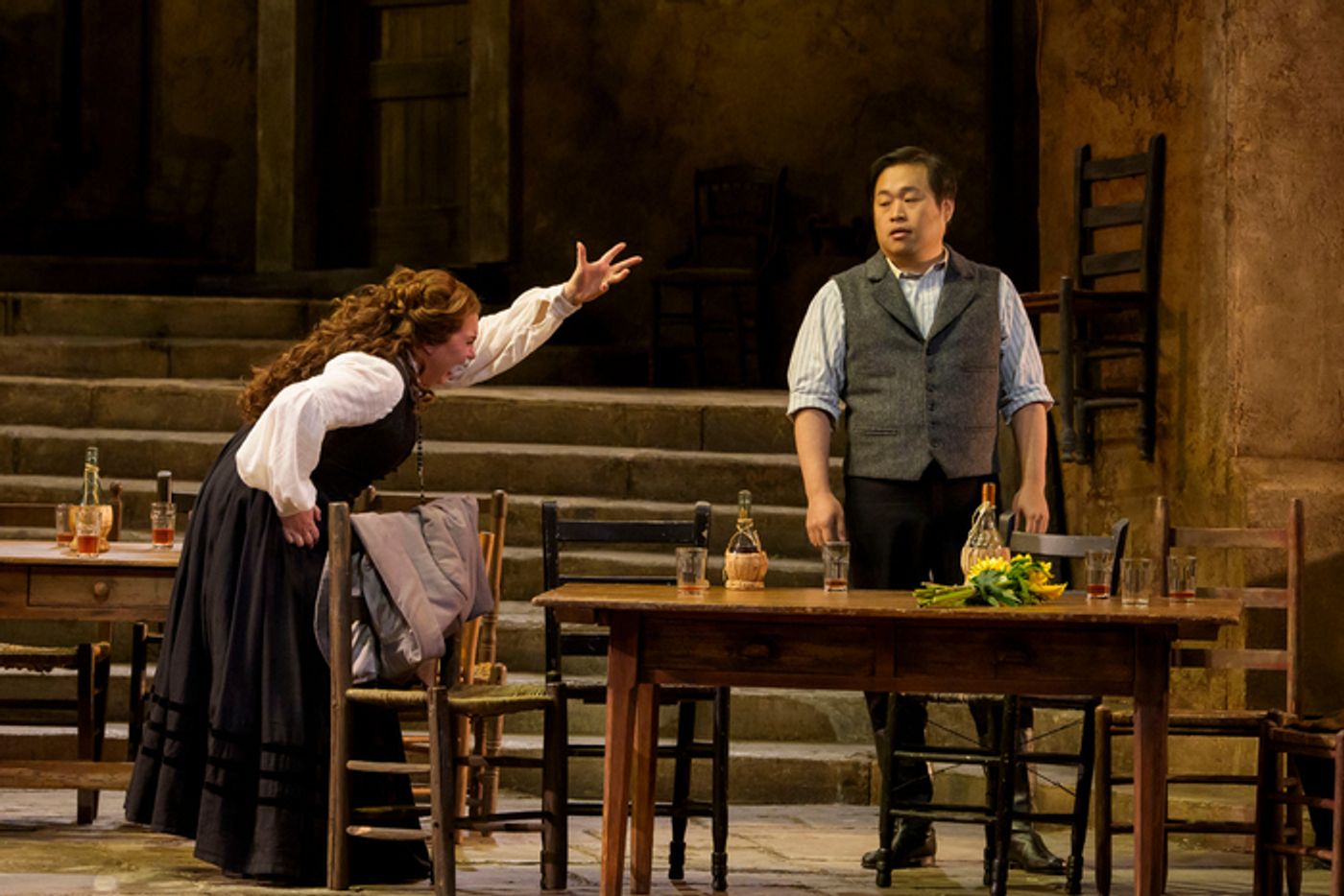 Photos: CAVALLERIA RUSTICANA and PAGLIACCI at the Lyric Opera of Chicago Photos: CAVALLERIA RUSTICANA and PAGLIACCI at the Lyric Opera of Chicago Image