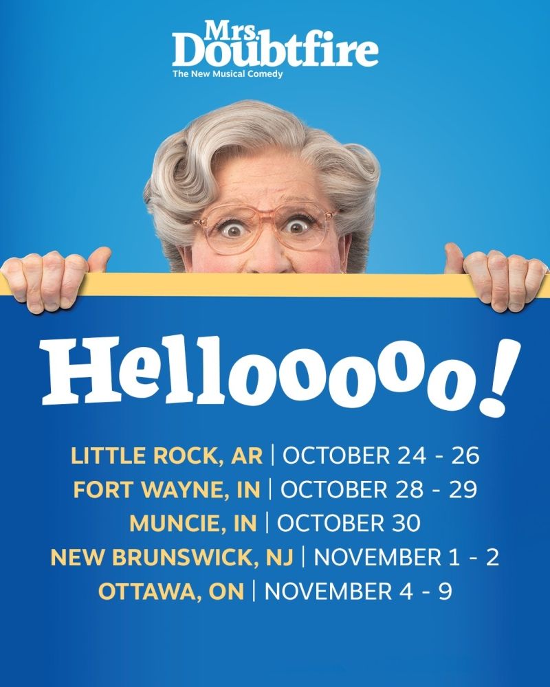 Review: MRS. DOUBTFIRE: THE NEW MUSICAL COMEDY at Robinson Center in Little Rock Review: MRS. DOUBTFIRE: THE NEW MUSICAL COMEDY at Robinson Center in Little Rock Image