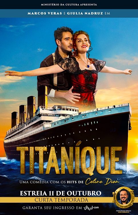 TITANÍQUE — THE MUSICAL Splashes into São Paulo with Céline Dion, Camp, and Chaos Afloat  Image
