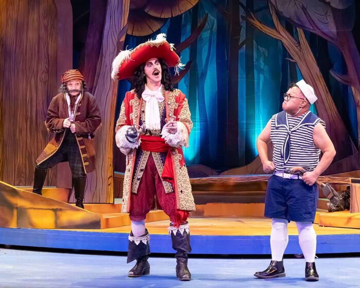 Cathy Rigby, Josh Grisetti and Reggie De Leon at 