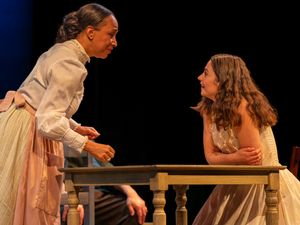 Gabrielle Lee and Carrie Keating @ BroadwayWorld Gabrielle Lee and Carrie Keating Photo
