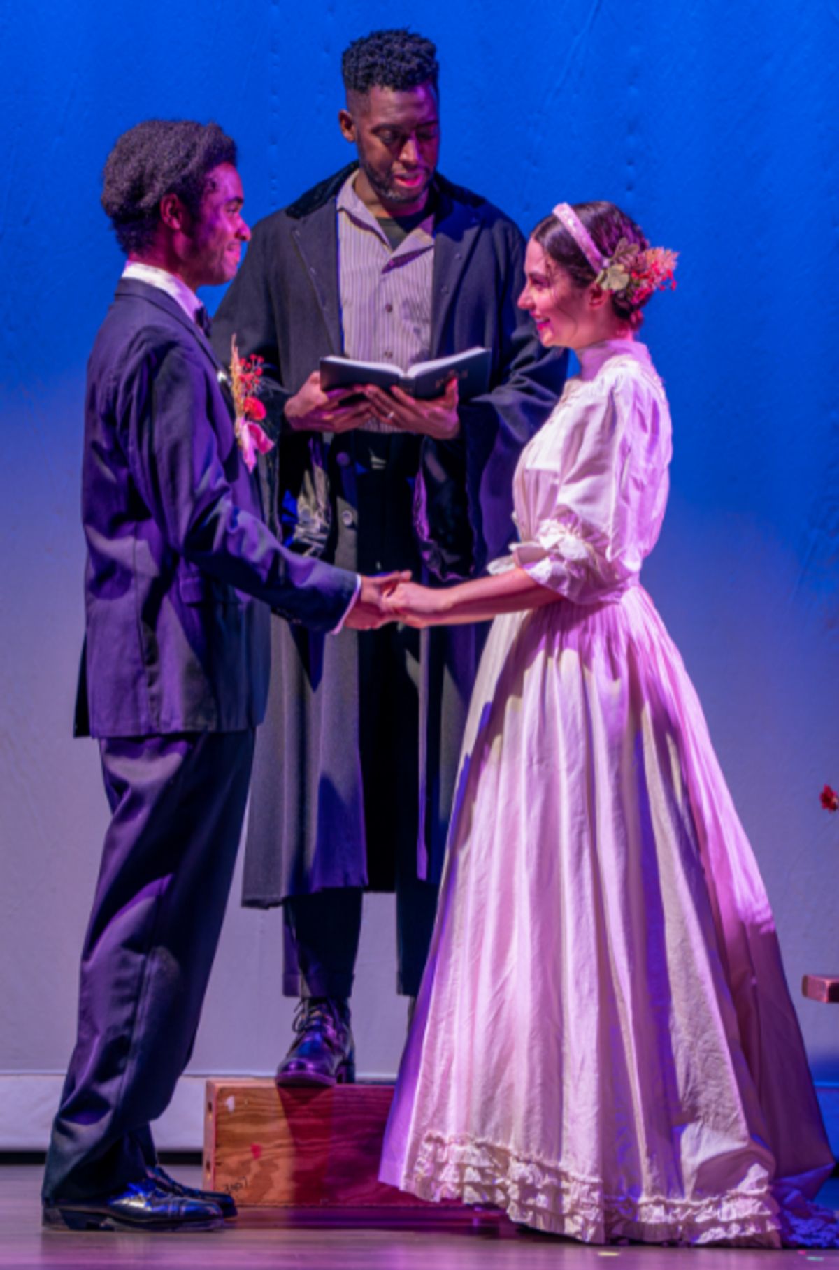 Chase Pittman, Timothy Ware-Hill, and Carrie Keating at 