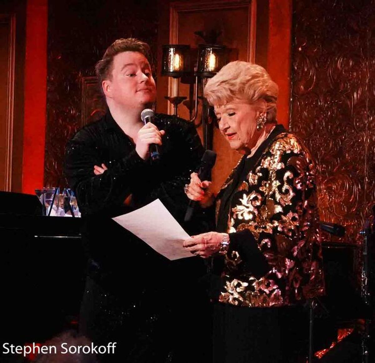 Macon Prickett & Marilyn Maye at 