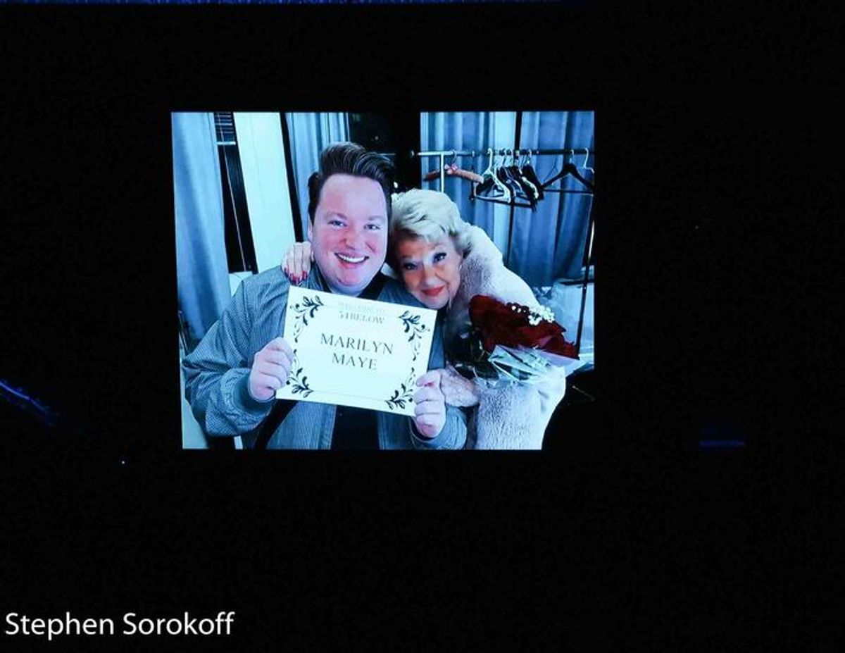 Macon Prickett & Marilyn Maye at 