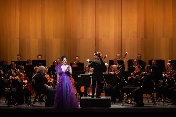 Daniela Mack, Eun Sun Kim, and the San Francisco Opera Orchestra Photo