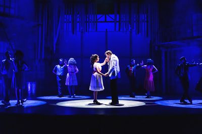 Addie Morales, Alex Benoit, and the Company Photo