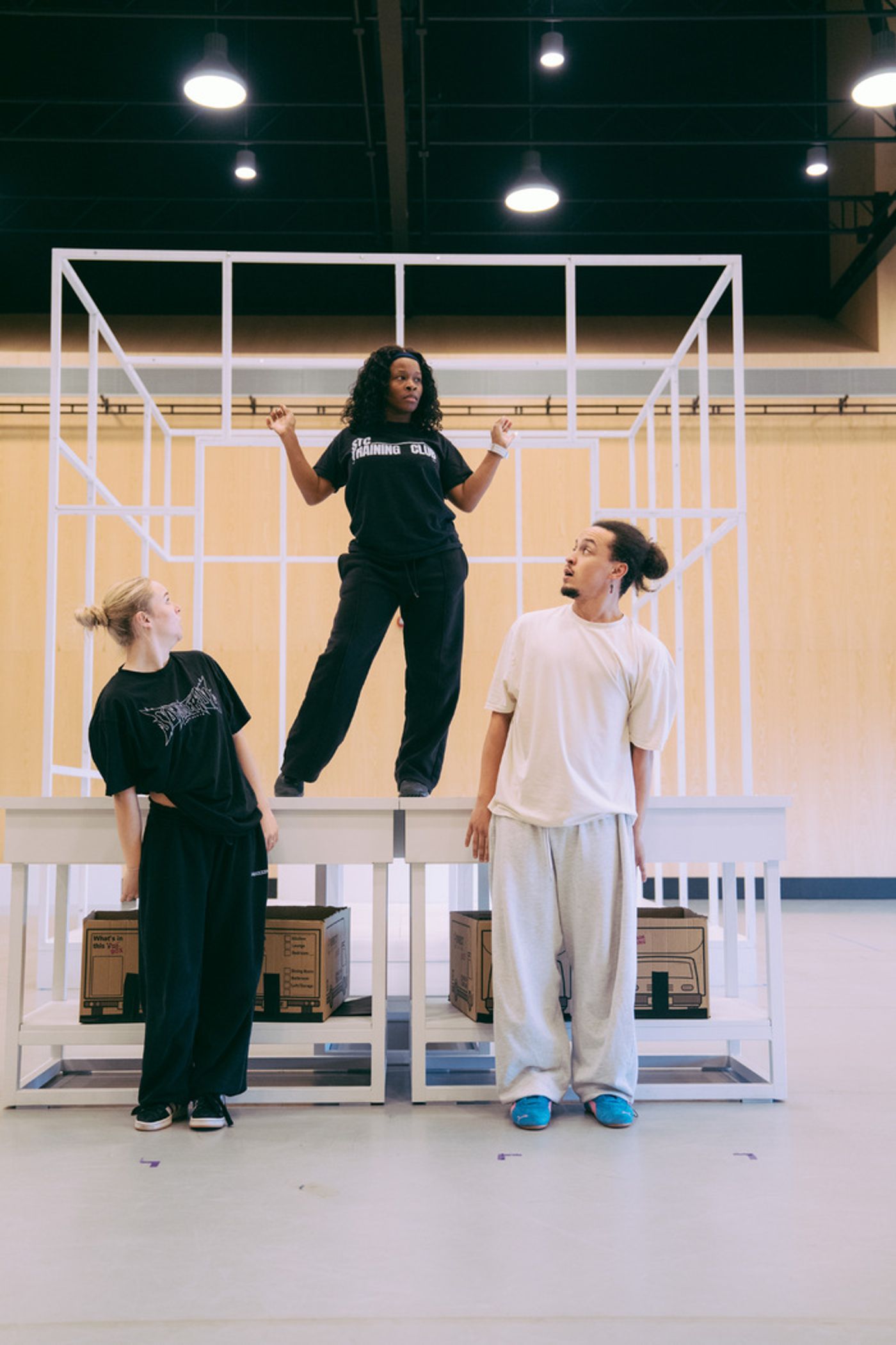 Photos: EBONY SCROOGE in Rehearsal at Sadler’s Wells East  Image