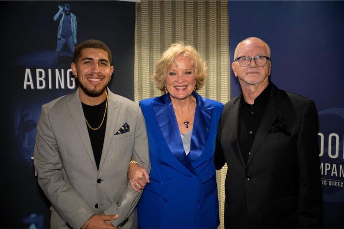 Christine Ebersole and family at 