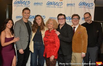 David Staller joins with the cast- Teresa Avia Lim, Mark Evans Synnøve Karlsen, Liza Photo