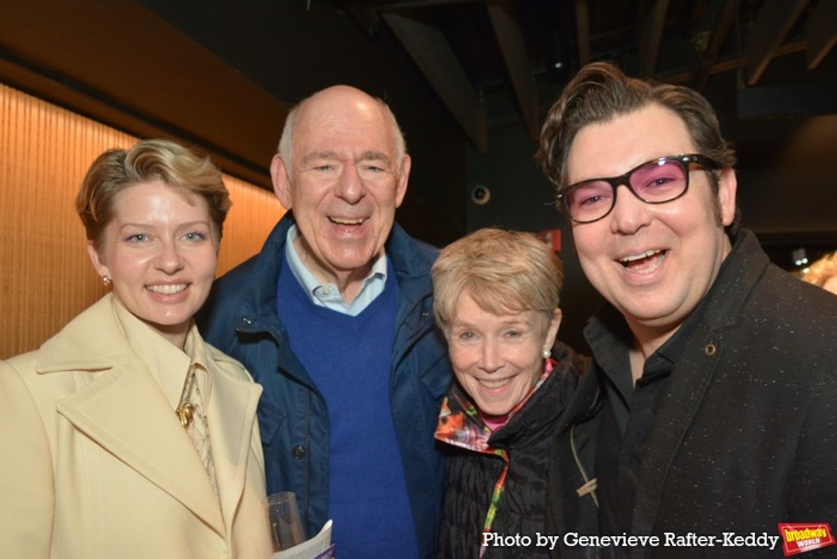 Lenny Wolpe. and Matt Wolpe and their wives at 