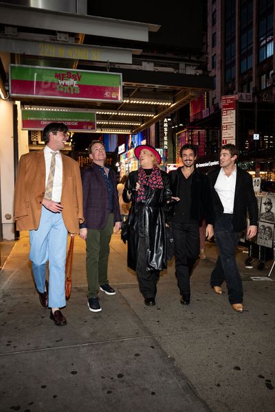 Aaron Jackson, Drew Droege, Pete Zias, James Cusati-Moyer, and Derek Chadwick Photo