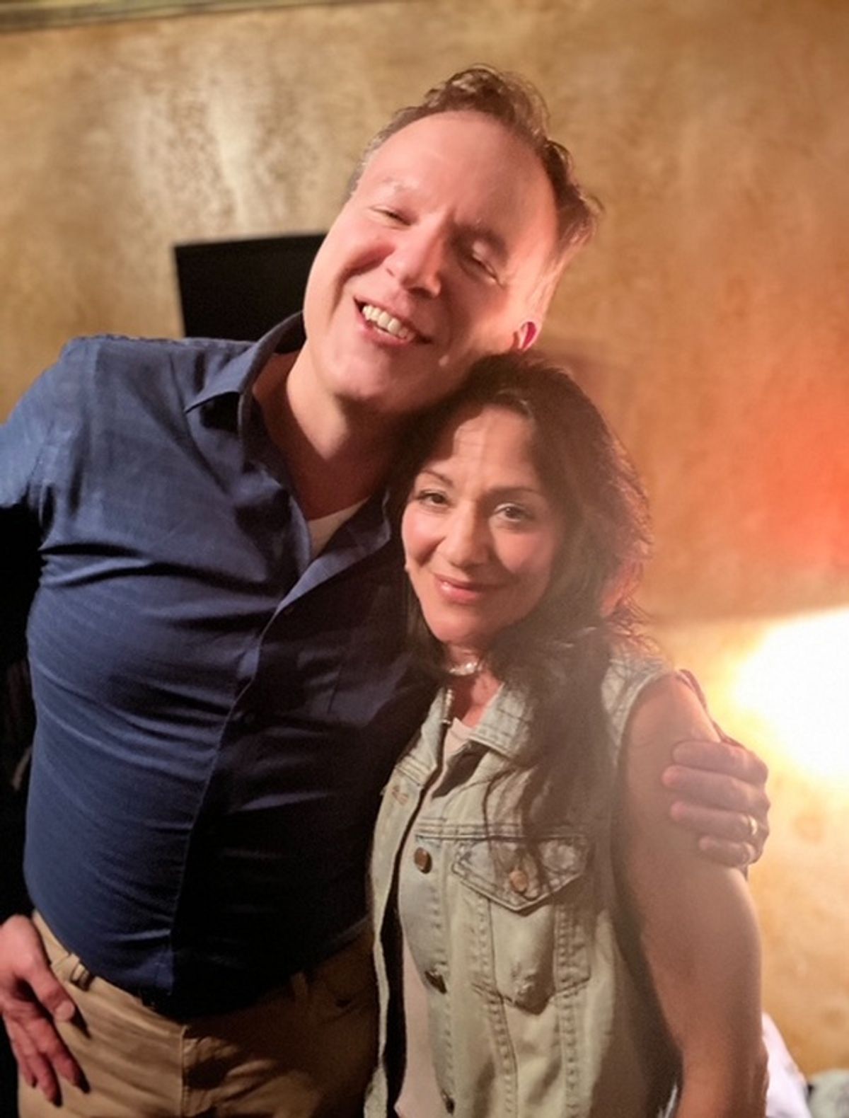  Aaron Gandy (Composer), Caren Lyn Manuel (Nessa) at 