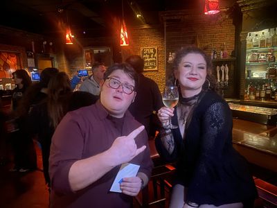 Tristan Smith (Punxsutawney), Sharon Lita (Vocal Majority) Photo