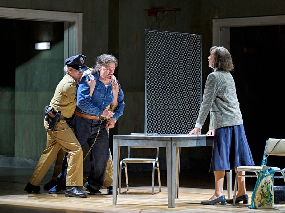 Malachy Frame, Michael Mayes, Christine Rice at 