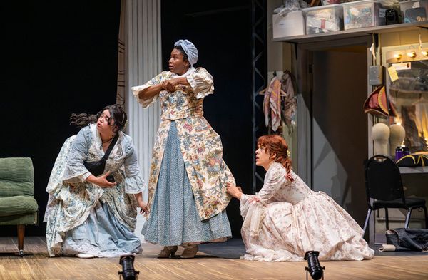 Scout (Nicole Apostol Bruno), Maggie (Asia Nicole Jackson), and Ginger (Rosie Hallett Photo