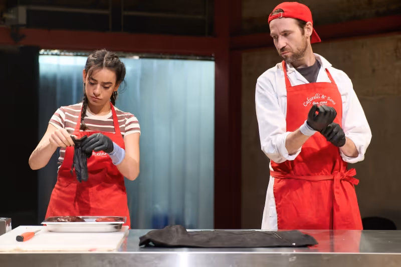 Review: THE MEAT KINGS! (INC.) OF BROOKLYN HEIGHTS, Park Theatre Image