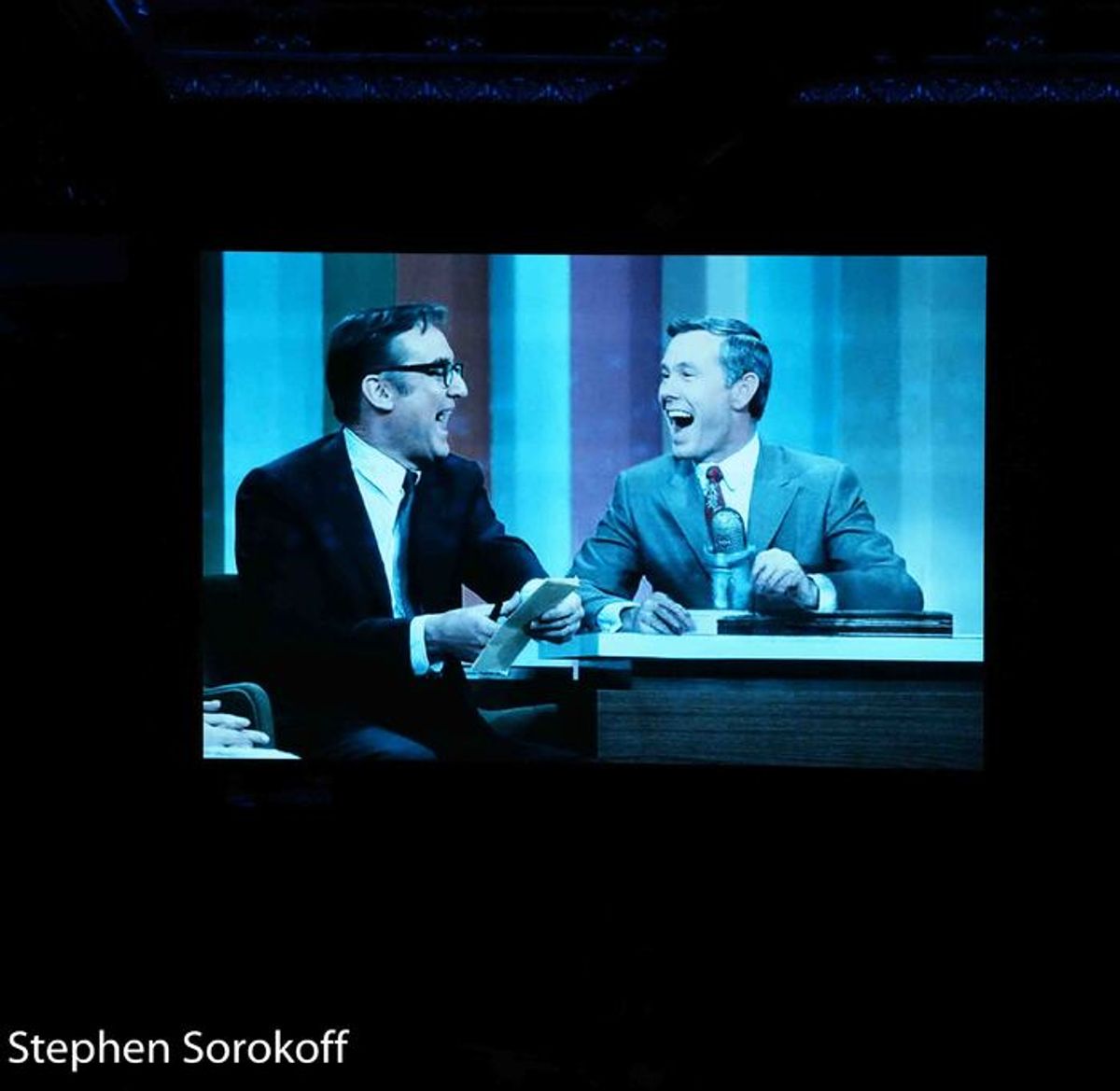 Steve Allen & Johnny Carson at 