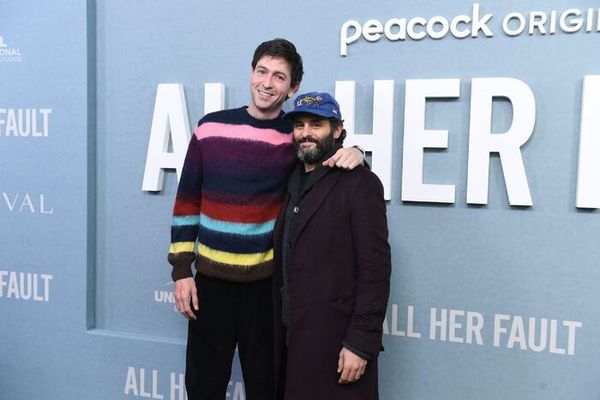 Nicholas Braun, Arian Moayed  Photo