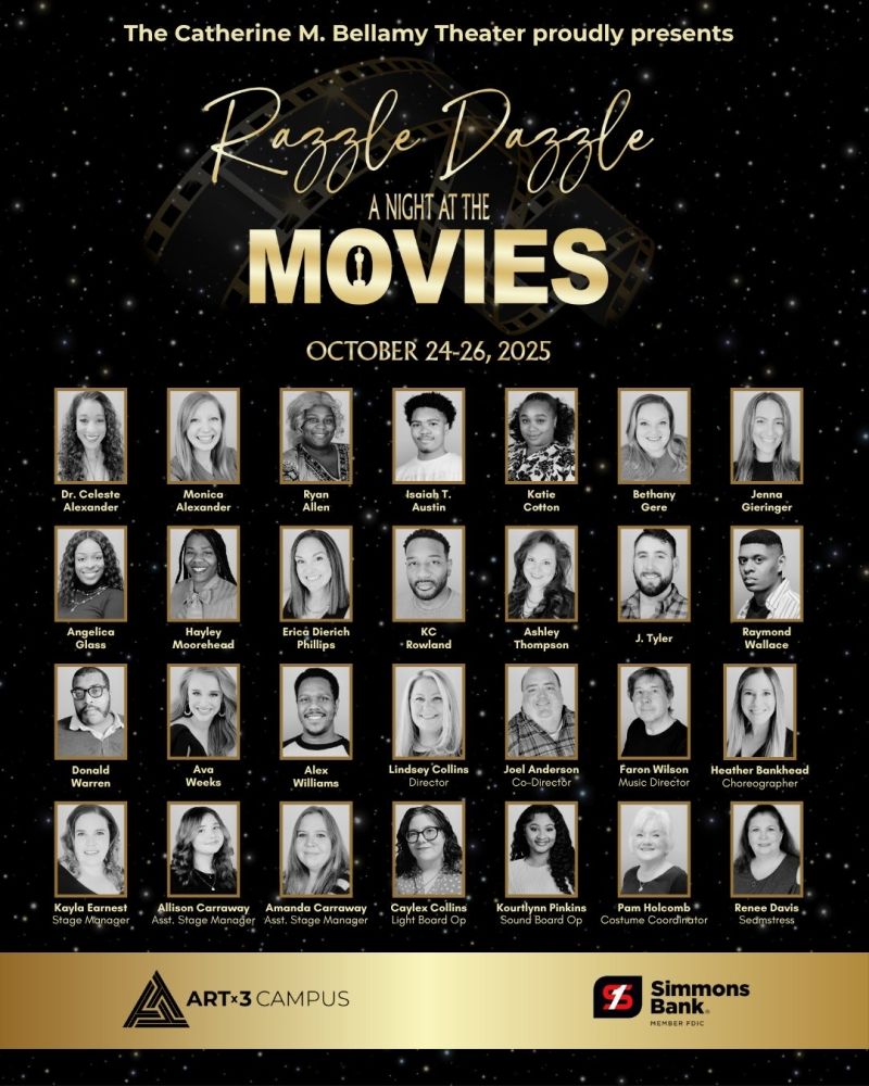 Review: RAZZLE DAZZLE: A NIGHT AT THE MOVIES at Arts & Science Center For Southeast Arkansas in Pine Bluff Review: RAZZLE DAZZLE: A NIGHT AT THE MOVIES at Arts & Science Center For Southeast Arkansas in Pine Bluff Image
