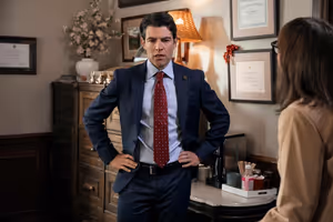 Max Greenfield, Jill Talley  Photo