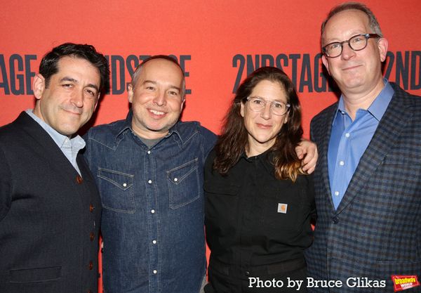 2ndStage Artistic Director Evan Cabnet, Playwright Jordan Harrison, Director Anne Kau Photo