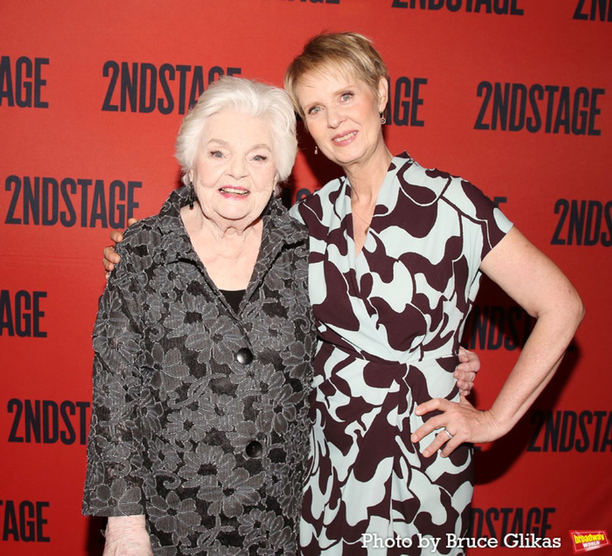 June Squibb and Cynthia Nixon at 