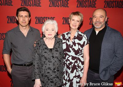 Christopher Lowell, June Squibb, Cynthia Nixon and Danny Burstein  Photo