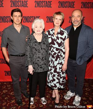 Christopher Lowell, June Squibb, Cynthia Nixon and Danny Burstein  Photo