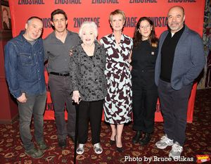 Playwright Jordan Harrison, Christopher Lowell, June Squibb, Cynthia Nixon, Director  Photo