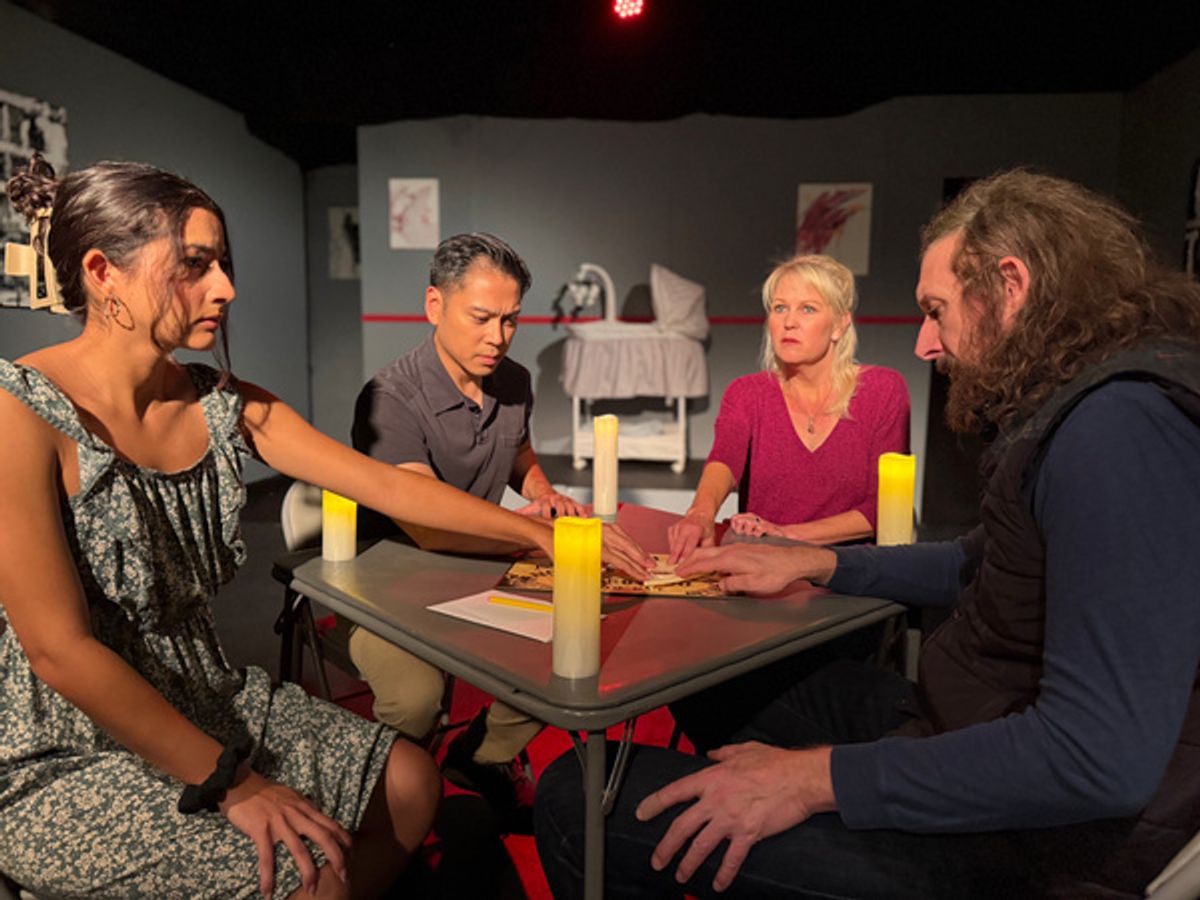 Crismar Chacin-Ruiz, Jason Sino, Meg Wallace, Paul Simpson at 