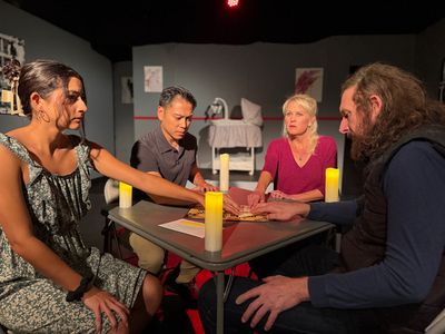 Crismar Chacin-Ruiz, Jason Sino, Meg Wallace, Paul Simpson Photo