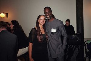 Fran da Silveira, Ato Essandoh Photo