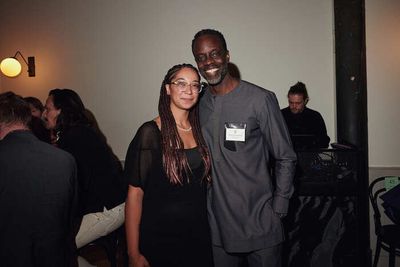 Fran da Silveira, Ato Essandoh Photo
