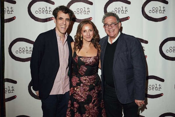 Steven Levenson, Adrienne Campbell-Holt, Michael Greif Photo
