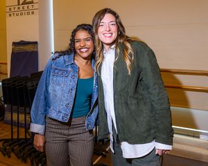 Samantha Williams (Anna) and Mary Kate Morrissey (Elsa)
 Photo