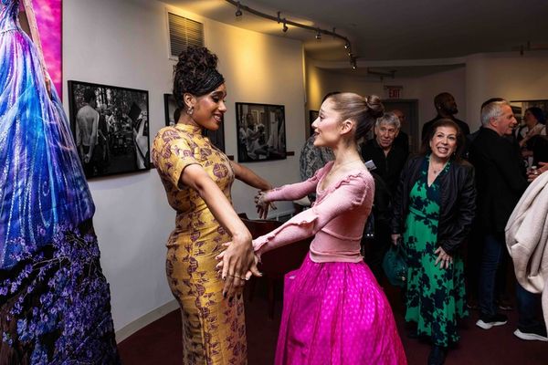 Lencia Kebede and Ariana Grande Photo