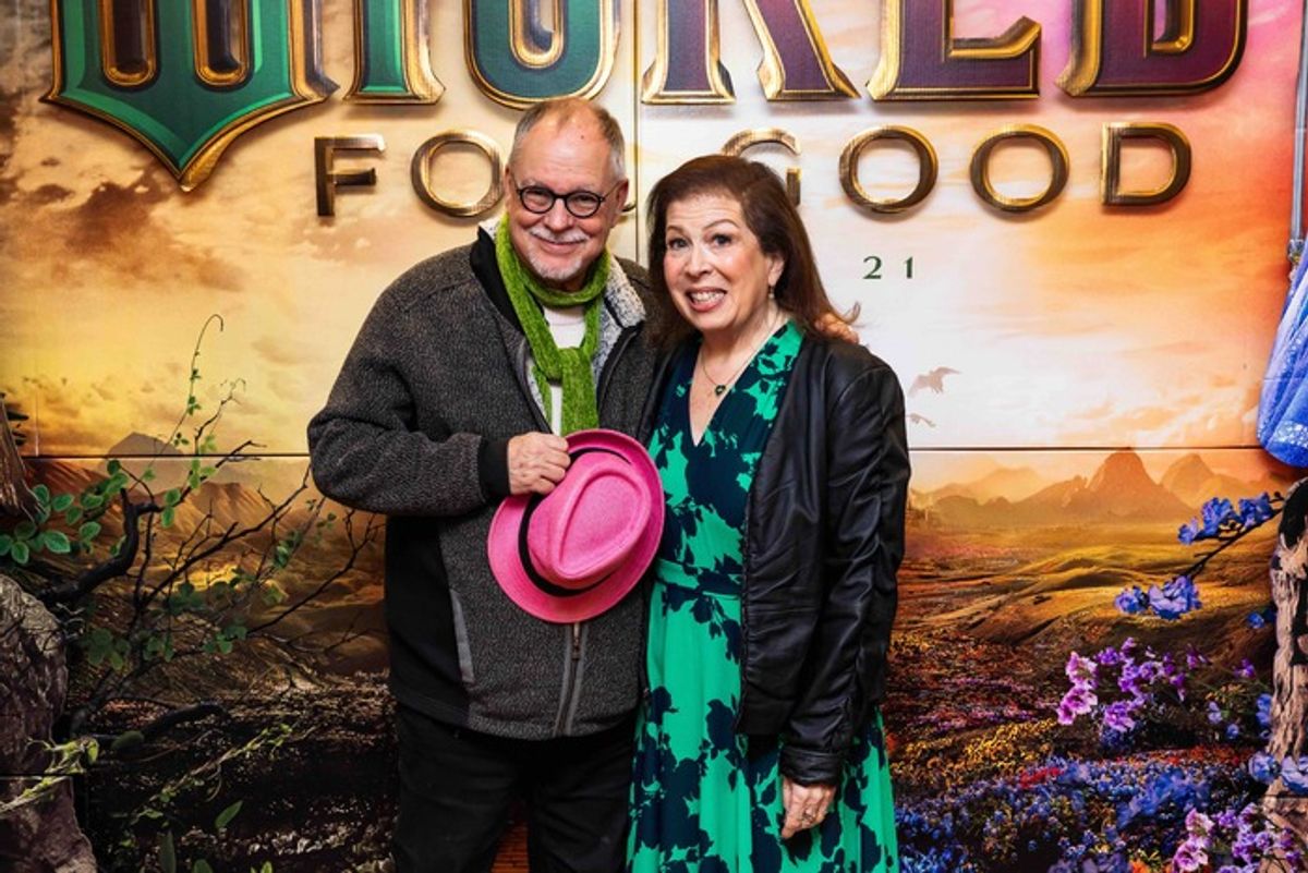 Gregory Maguire and Winnie Holzman  at 