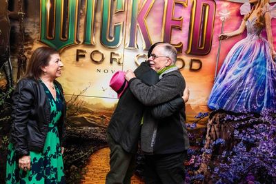 Winnie Holzman, Gregory Maguire, and Jon M. Chu Photo