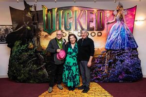 Gregory Maguire, Winnie Holzman, and Jon M. Chu @ BroadwayWorld Gregory Maguire, Winnie Holzman, and Jon M. Chu Photo