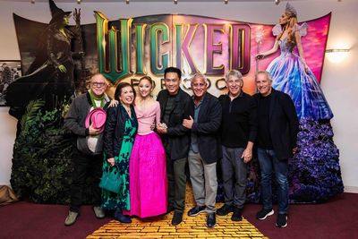 Gregory Maguire, Winnie Holzman, Ariana Grande, Jon M. Chu, David Stone, Stephen Schw Photo