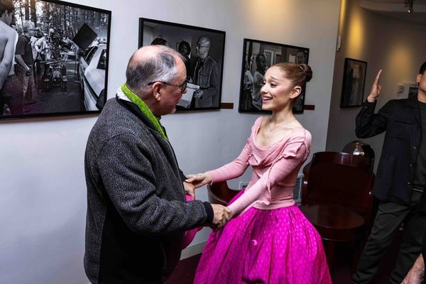 Gregory Maguire and Ariana Grande Photo