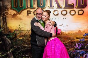 Gregory Maguire and Ariana Grande Photo