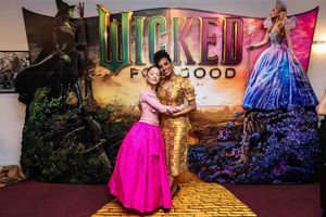 Ariana Grande and Lencia Kebede @ BroadwayWorld Ariana Grande and Lencia Kebede Photo