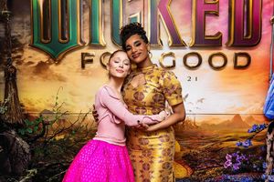 Ariana Grande and Lencia Kebede @ BroadwayWorld Ariana Grande and Lencia Kebede Photo