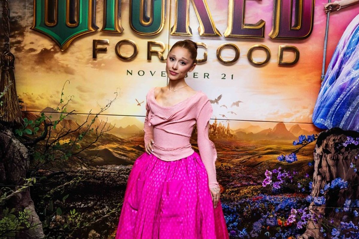 Ariana Grande at Photos: Ariana Grande, Allie Trimm, Lencia Kebede & More at WICKED: FOR GOOD Broadway Screening