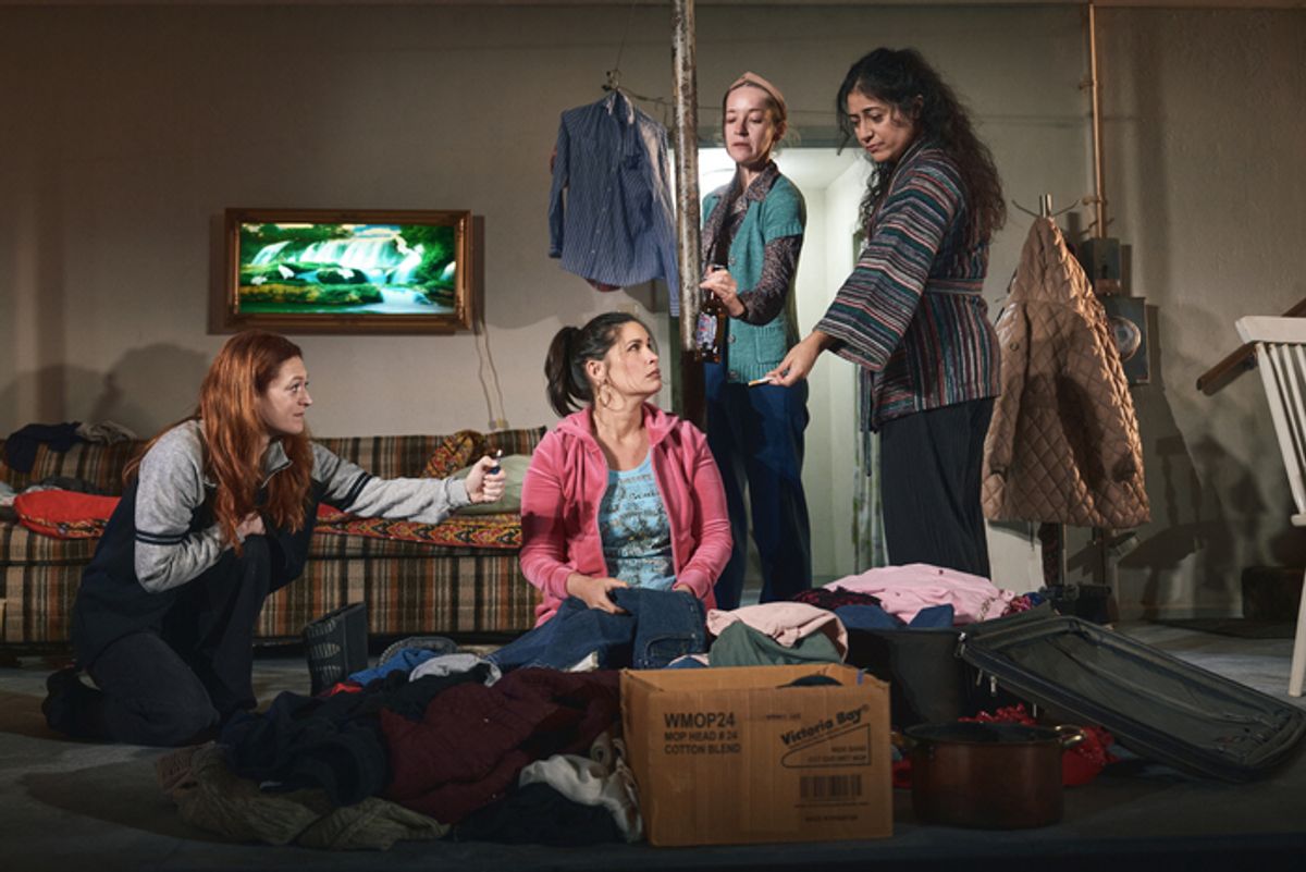 Marin Ireland, Nicole Villamil, Brooke Bloom, Nadine Malouf at 