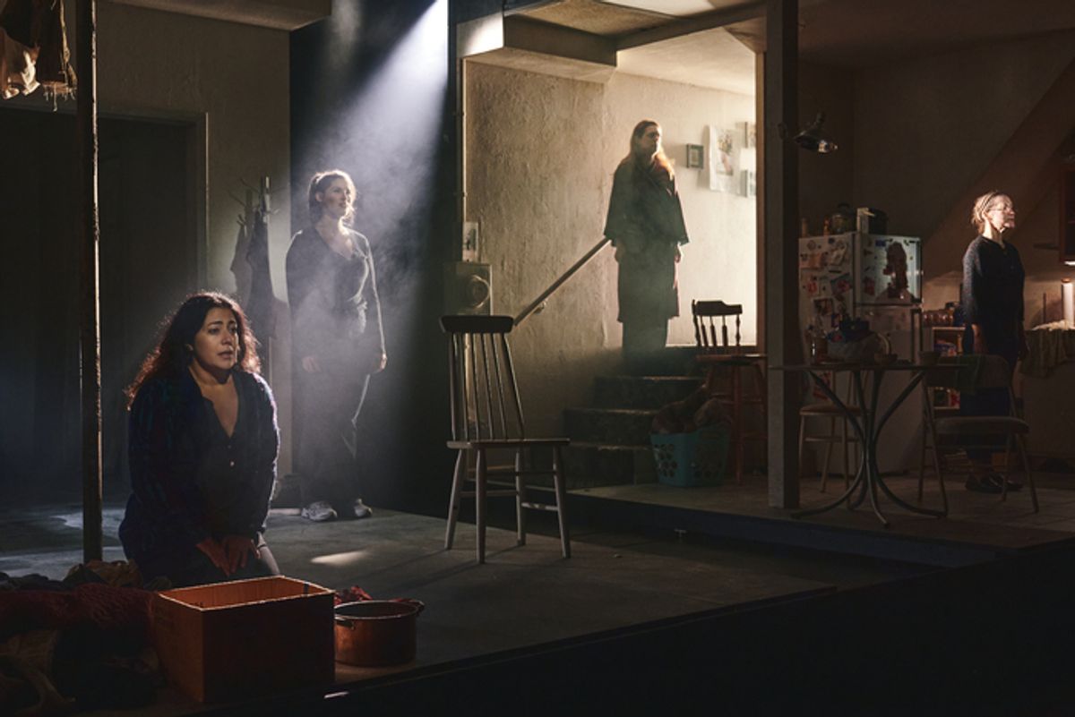 Nadine Malouf, Nicole Villamil at 